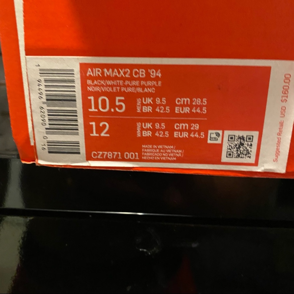 Airmax cb 94 never worn